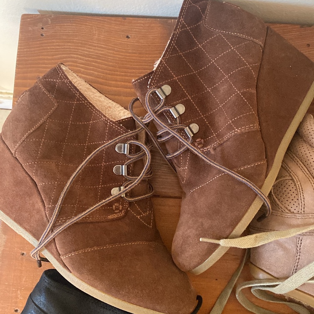 Wedge Booties Bundle. - Picture 3 of 10